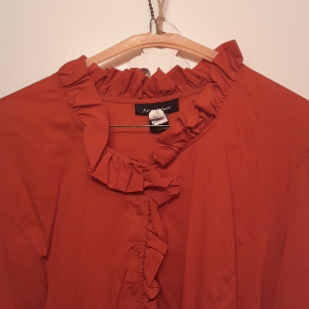 Orange Blouse